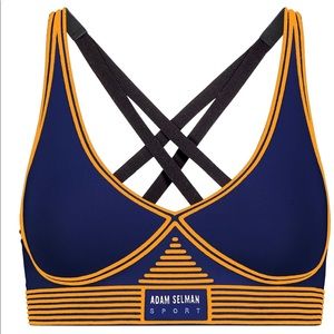 Adam Selman Sport Bonded Active V-Neck Bra + Bonded Active Legging Set